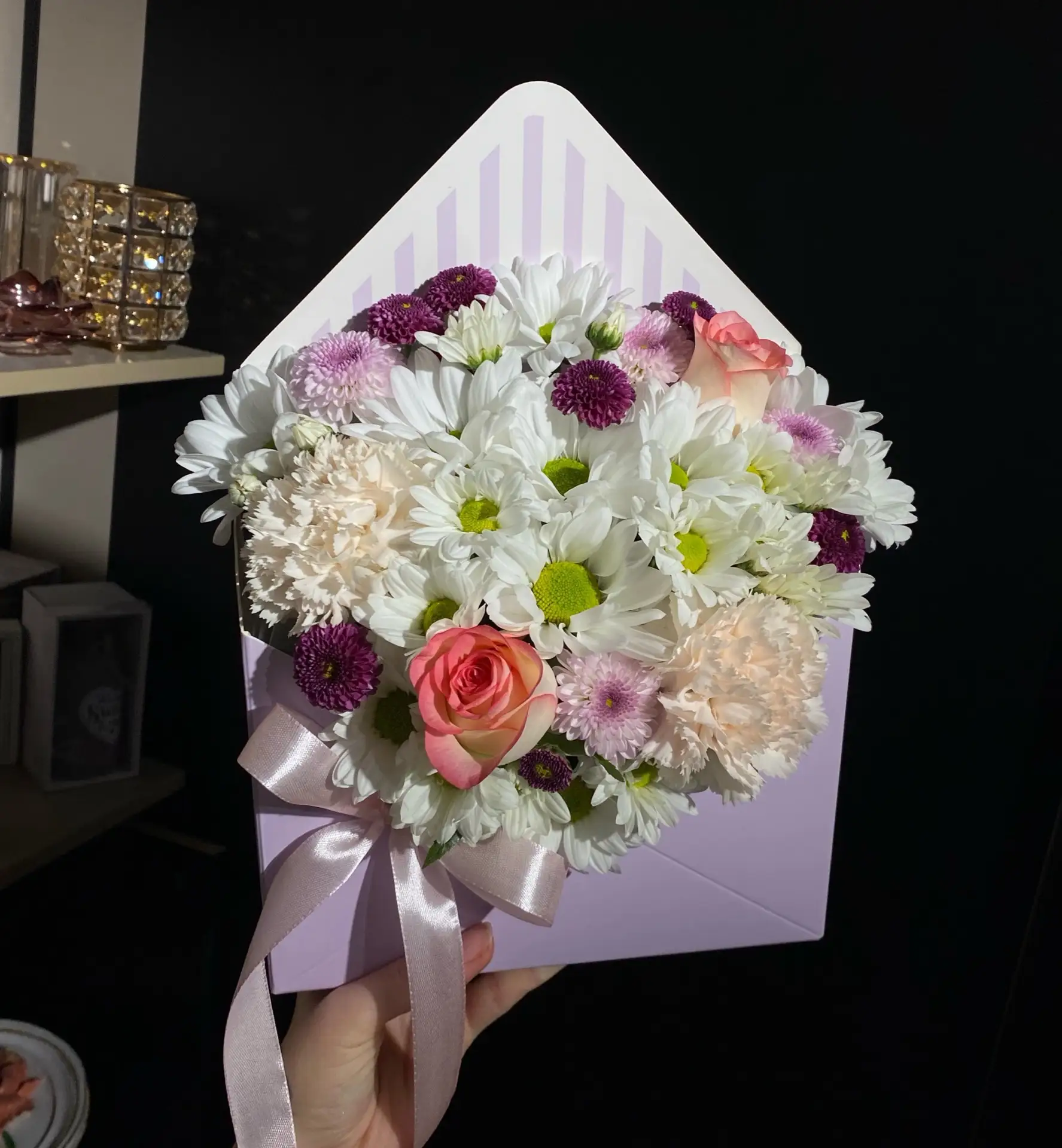 !Конверт с розами — купить в Аксае