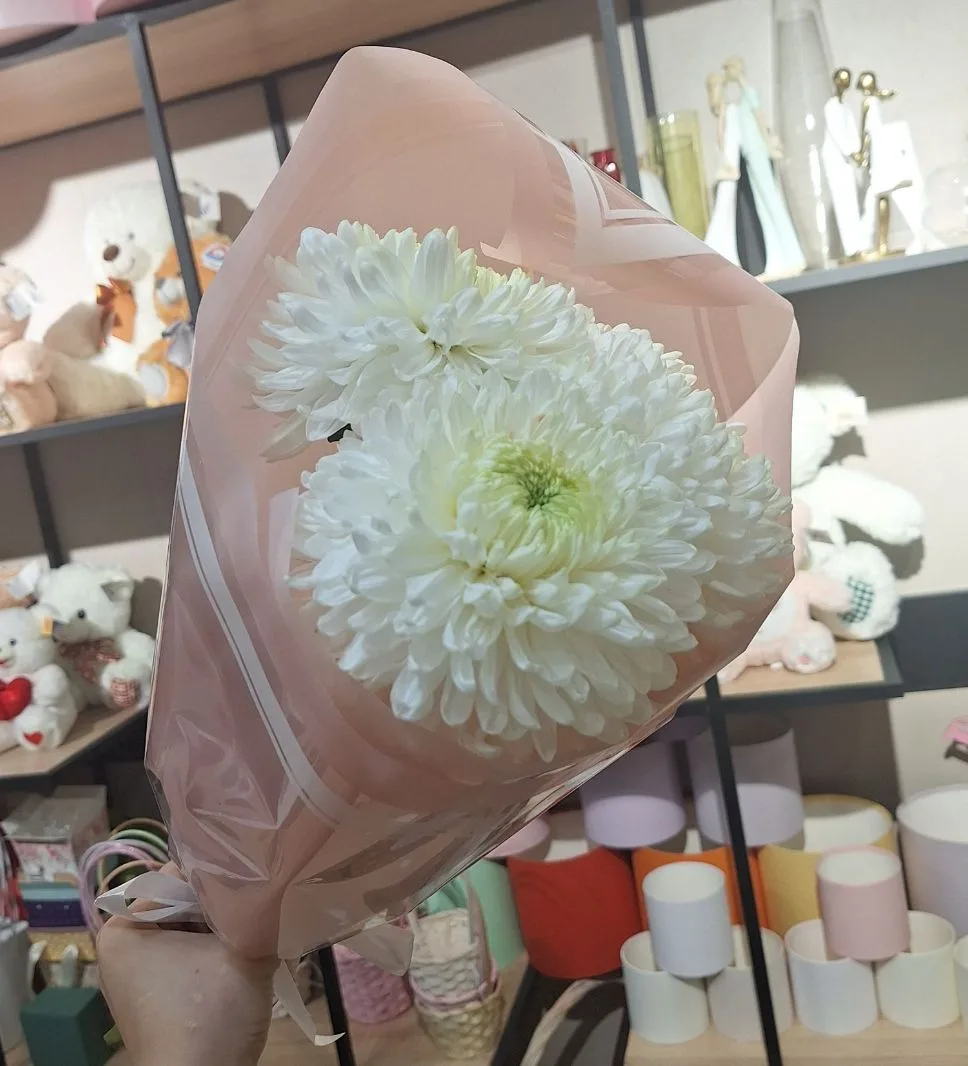 !Хризантемы в розовом — купить в Аксае