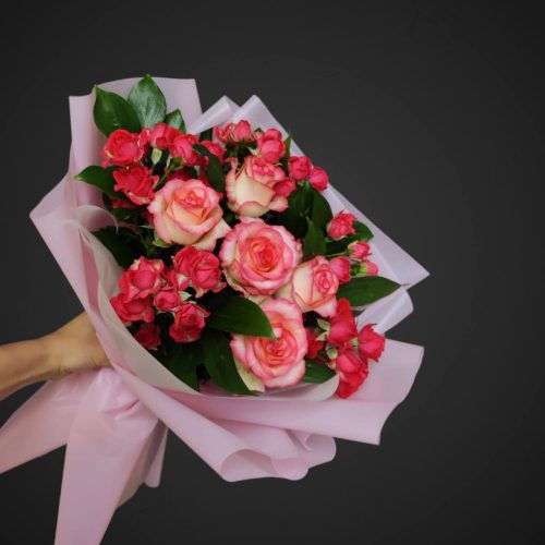 Букет "Вся в любви"