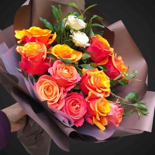 Букет "Пламя страстей"