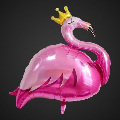 Фольгированная шар Фламинго розовый 90 см