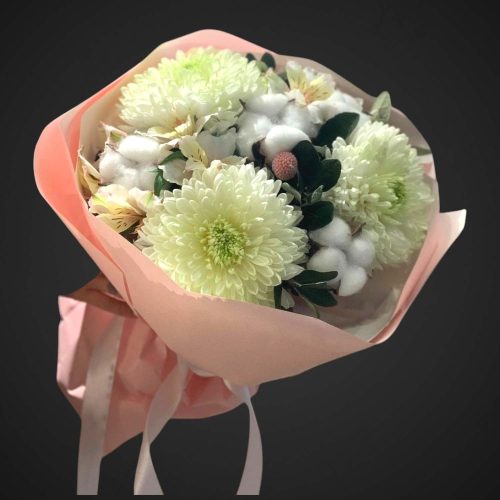 Букет "Сливочный десерт"