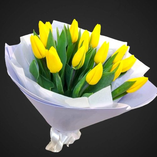 Букет "Танцующие тюльпаны"