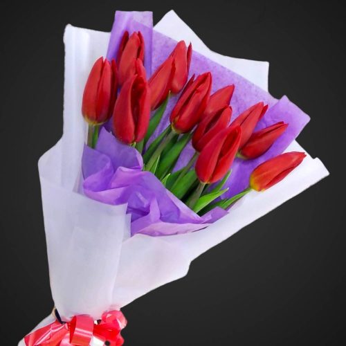 Букет "Красный импульс"