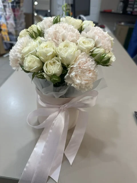 Букет атласный акцент