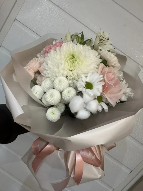 романтический микс цветов