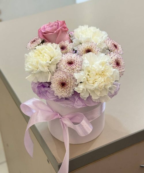 Букет сиреневых цветов