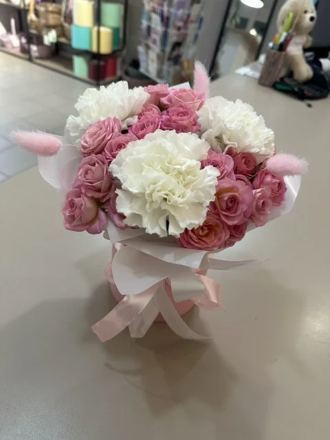 Букет розовых цветов